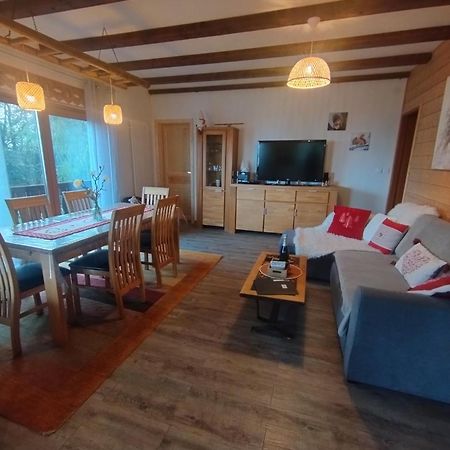Chalet Au Bois Des Ecureuils Classe Trois Etoiles. Muhlbach-sur-Munster المظهر الخارجي الصورة