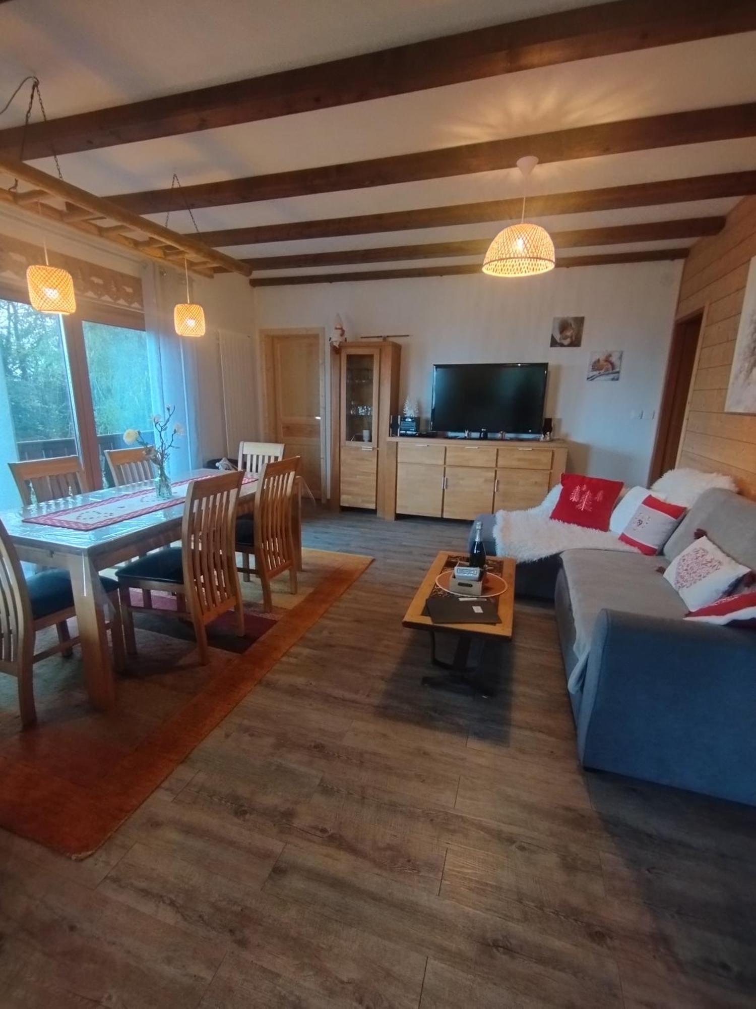 Chalet Au Bois Des Ecureuils Classe Trois Etoiles. Muhlbach-sur-Munster المظهر الخارجي الصورة