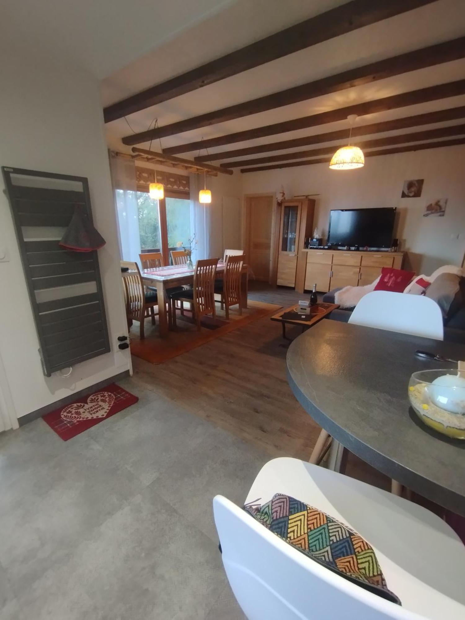 Chalet Au Bois Des Ecureuils Classe Trois Etoiles. Muhlbach-sur-Munster المظهر الخارجي الصورة