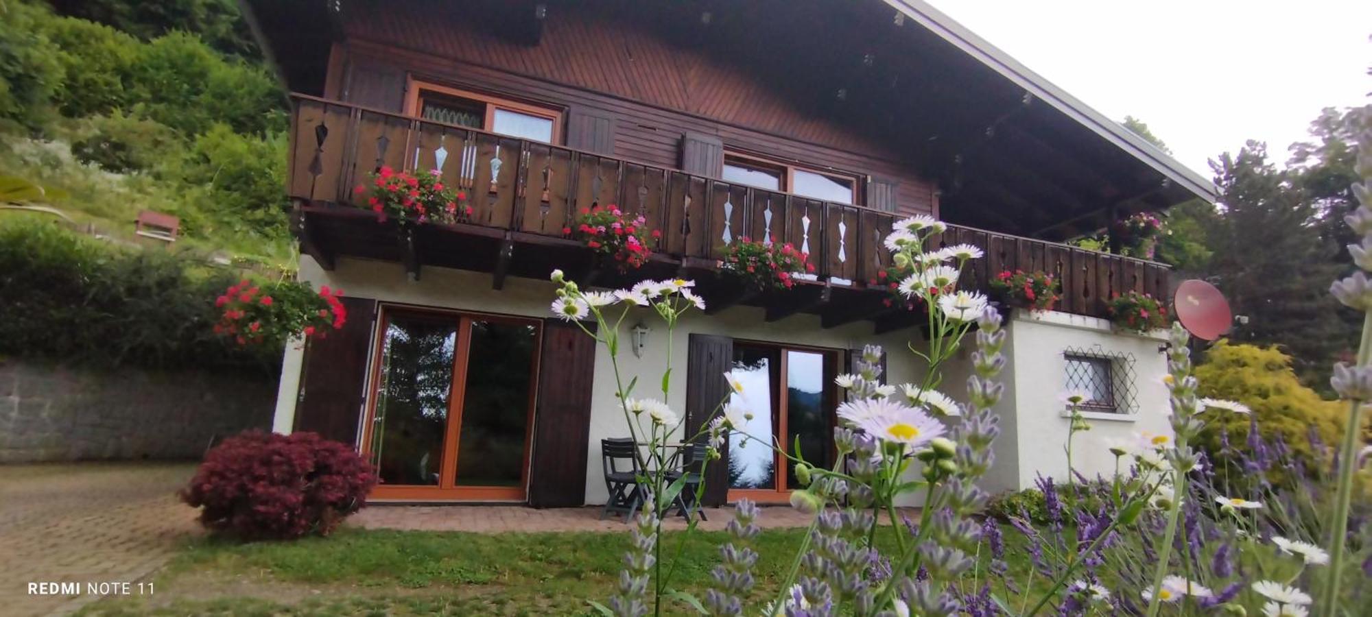 Chalet Au Bois Des Ecureuils Classe Trois Etoiles. Muhlbach-sur-Munster المظهر الخارجي الصورة